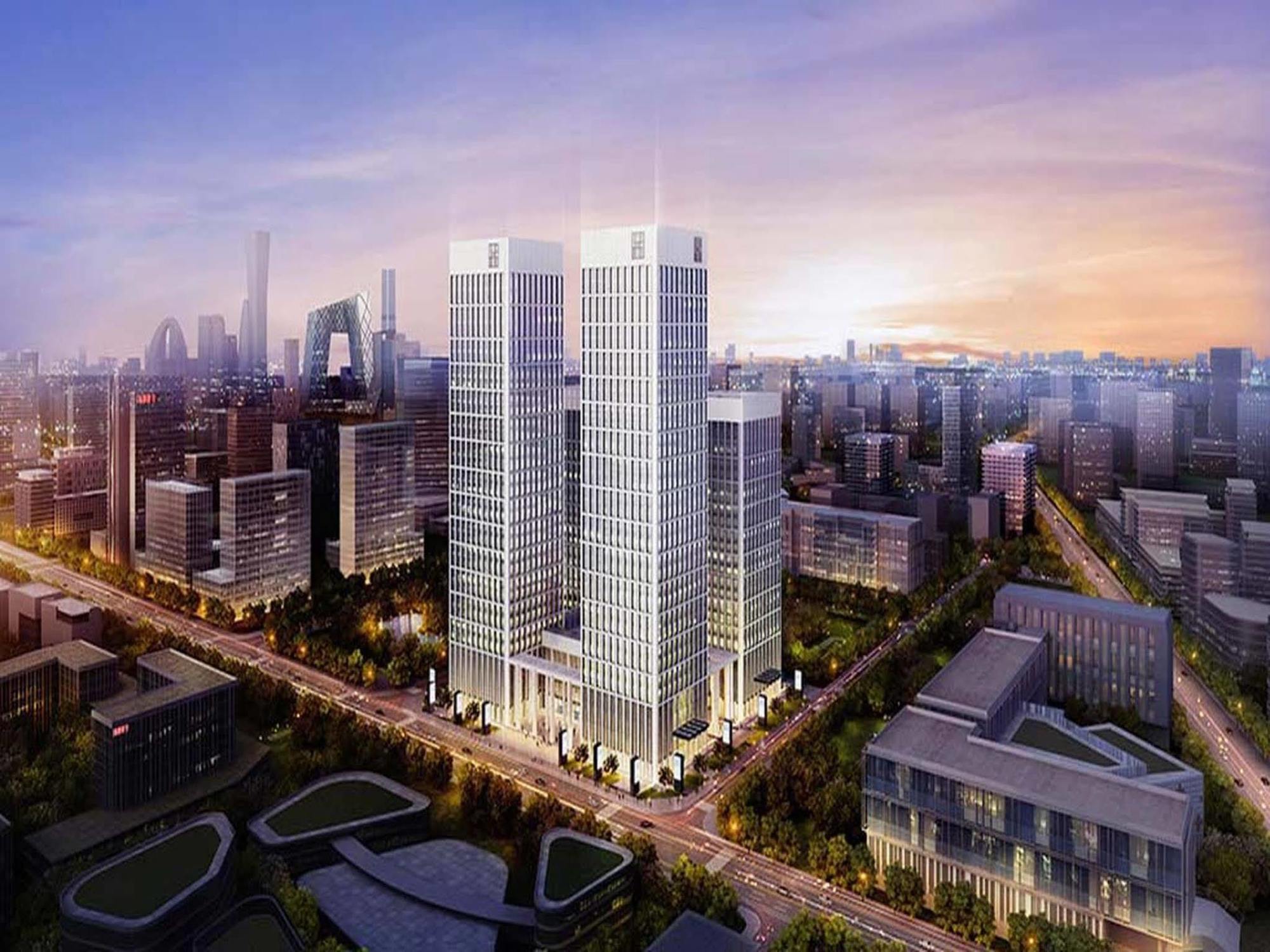 Oakwood Residence Damei Peking  Buitenkant foto
