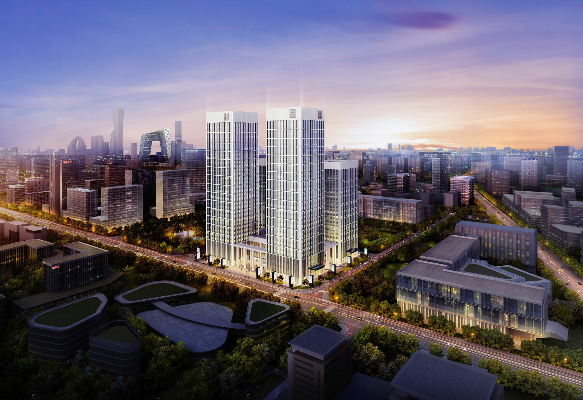 Oakwood Residence Damei Peking  Buitenkant foto