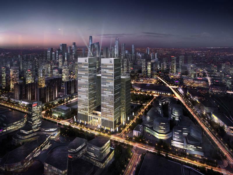 Oakwood Residence Damei Peking  Buitenkant foto