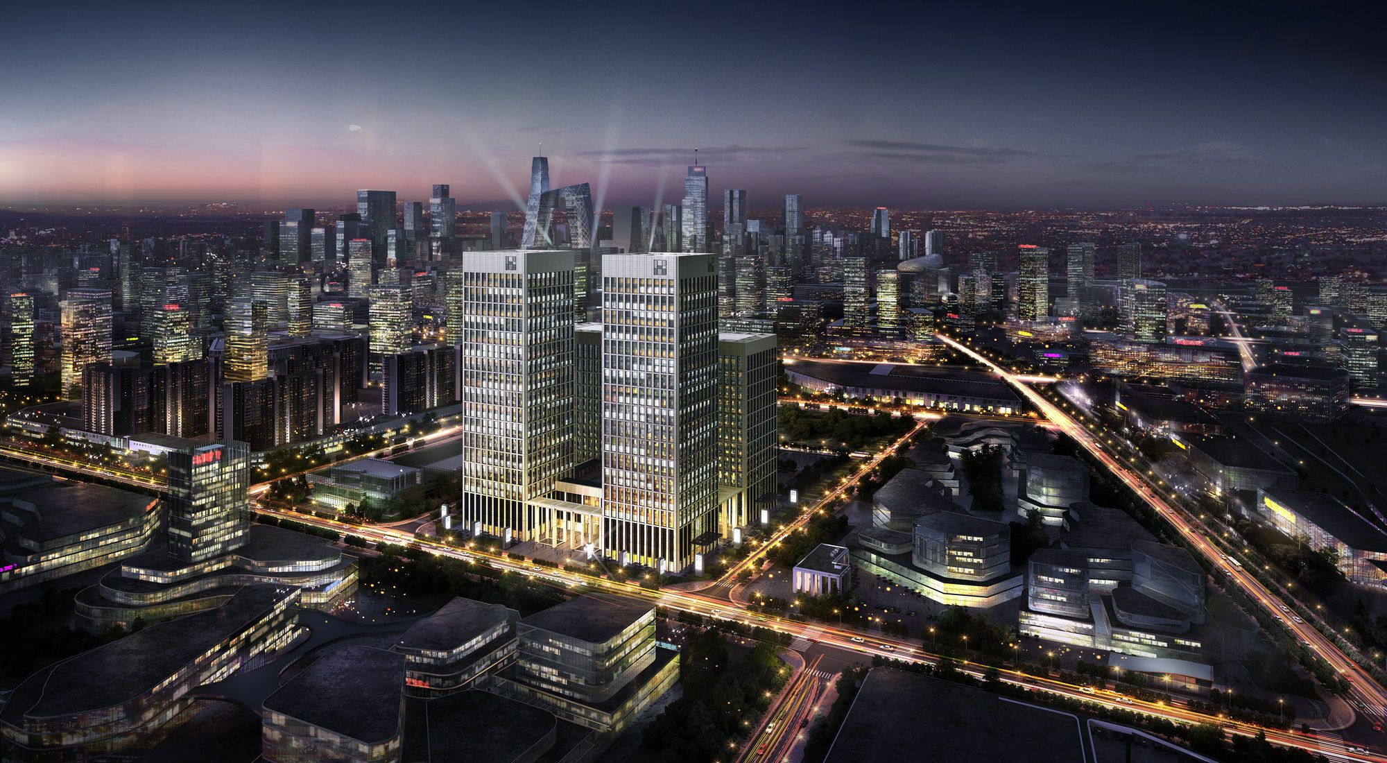 Oakwood Residence Damei Peking  Buitenkant foto